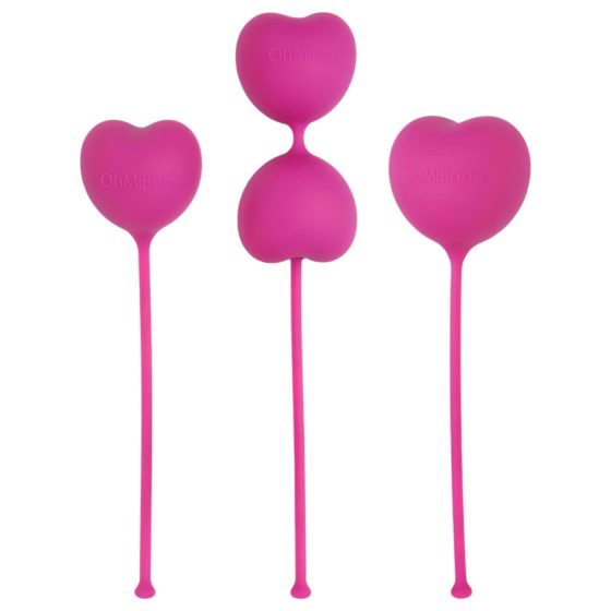 OHMIBOD - Kegel ball set - pink (3-piece)