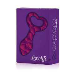 LOVELIFE BY OHMYBOD - EXPLORE - silicone anal dildo (purple)