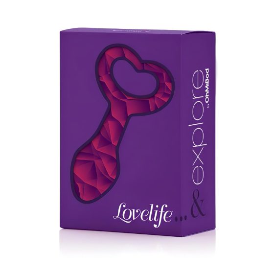 LOVELIFE BY OHMYBOD - EXPLORE - Silicone Anal Dildo (Purple)