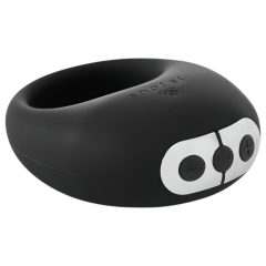   Je Joue Mio - Rechargeable Waterproof Vibrating Cock Ring (Black)