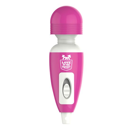 Love Wand - Mini Massage Vibrator (Pink)