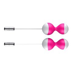   NALONE Miu Miu - Rechargeable Remote-Controlled Kegel Balls Duo (Pink)