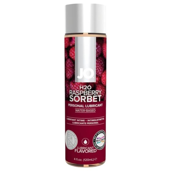 Raspberry Sorbet JO H2O - Water-Based Lubricant (120ml)