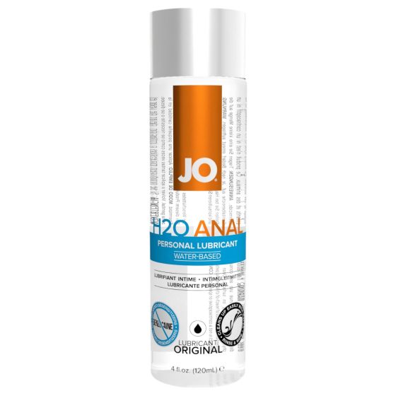 JO H2O Anal Lubricant - Water-Based (120ml)