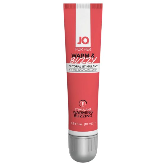 JO Warm & Buzzy - Clitoral Stimulating Gel for Women (10ml)