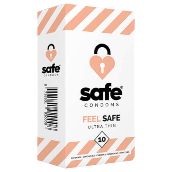 SAFE Feel Safe - Thin Condoms (10pcs)