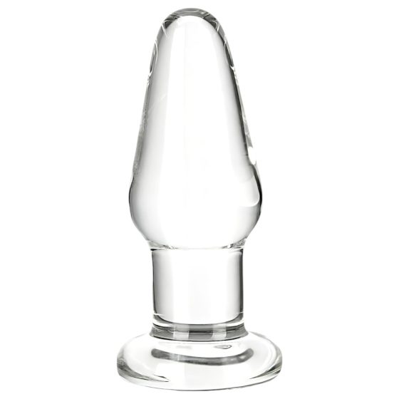 GLAS - Classic Glass Anal Dildo (Transparent)