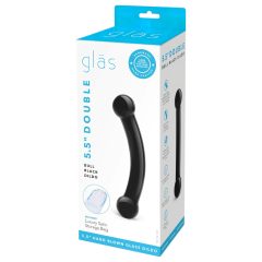 / GLAS - Double-Ended Glass Dildo (Black)