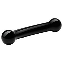 / GLAS - Double-Ended Glass Dildo (Black)