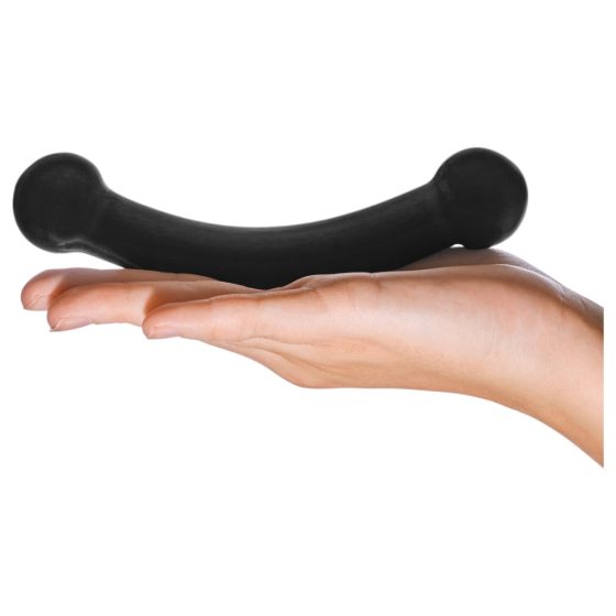 / GLAS - Double-Ended Glass Dildo (Black)