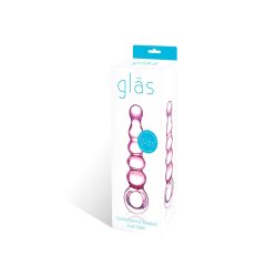 Glass Anal Bead Dildo (Pink)