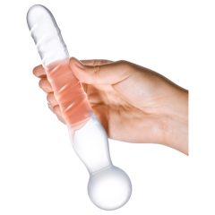 GLAS - Double-ended Glass Dildo (Transparent)