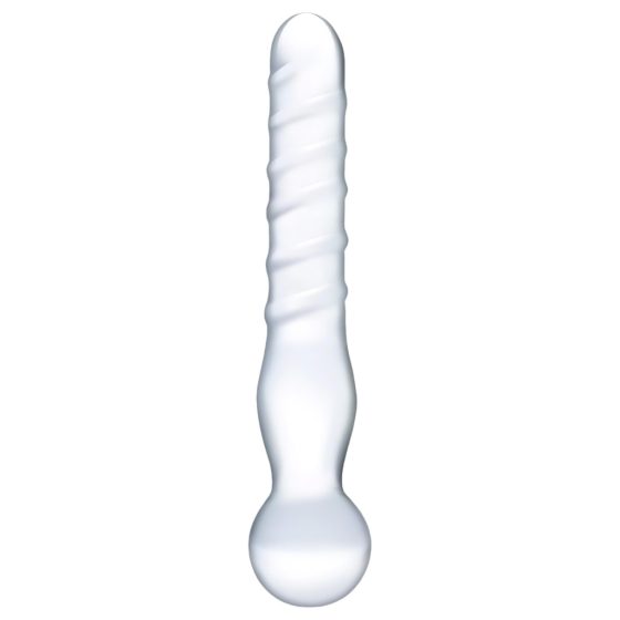 GLAS - Double-ended Glass Dildo (Transparent)