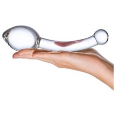 GLAS - Transparent Glass Double Dildo