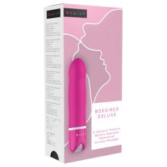   B SWISH Bdesired Deluxe - Rod Vibrator with Pronounced Head (Pink)