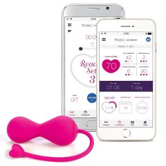   LOVELIFE BY OHMIBOD - KRUSH - Smart, Rechargeable Ben Wa Ball Duo (Pink)