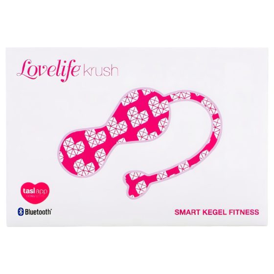 Smart Rechargeable Kegel Balls Duo (Pink) - LOVELIFE BY OHMIBOD - KRUSH