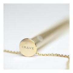 Vesper - luxury vibrator necklace (gold)