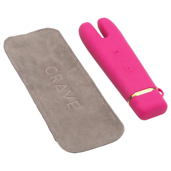 / Crave Duet Flex - Rechargeable Clitoral Vibrator (Pink)