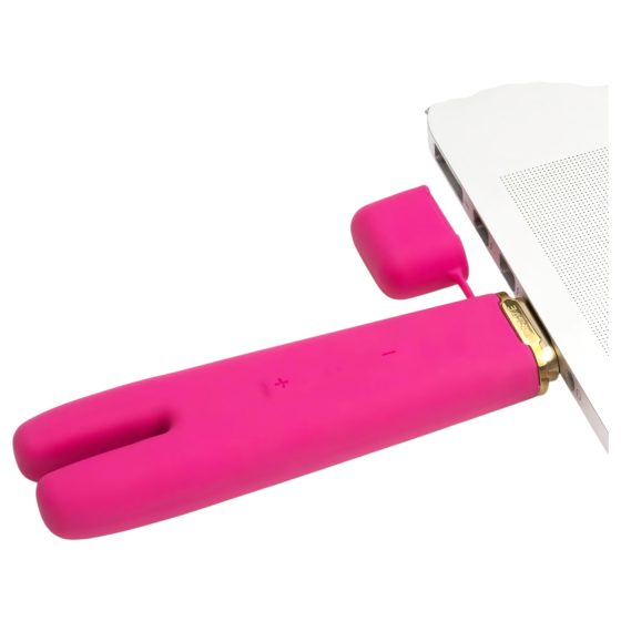 / Crave Duet Flex - Rechargeable Clitoral Vibrator (Pink)