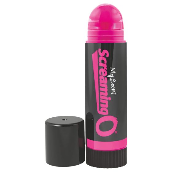 Screaming Lipstick Vibrator - Black and Pink