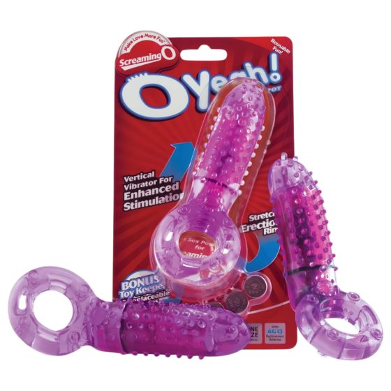 Screaming O Oyeah - Waterproof Vibrating Purple Ring