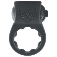 Screaming PrimO Tux - Waterproof Vibrating Cock Ring (Black)