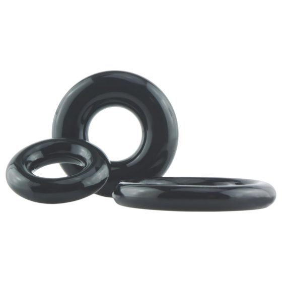 Screaming O - silicone cock ring set (3pcs)