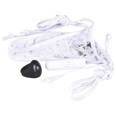   MySecret Screaming Panties - Radio-Controlled Vibrating Panties - White (S-L)