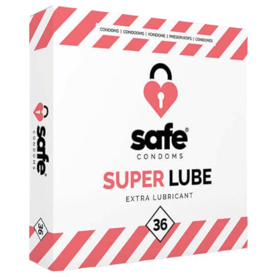 SAFE Super Lubricated Condoms (36 pack)