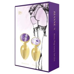 Rianne - 2-Piece Luxury Anal Set (Gold)