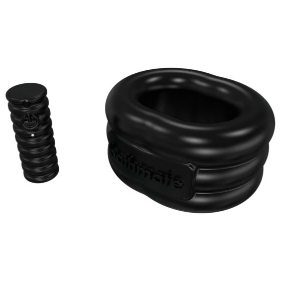 / Bathmate Vibe Ring Stretch - Vibrating Cock and Ball Ring (Black)