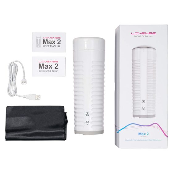 LOVENSE Max 2 - Smart Masturbator (White)