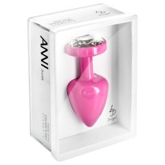 DIOGOL Anni - White Gem Anal Plug - Pink (3cm)