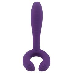   Rianne Duo - Waterproof, Rechargeable Couples Vibrator (Purple)