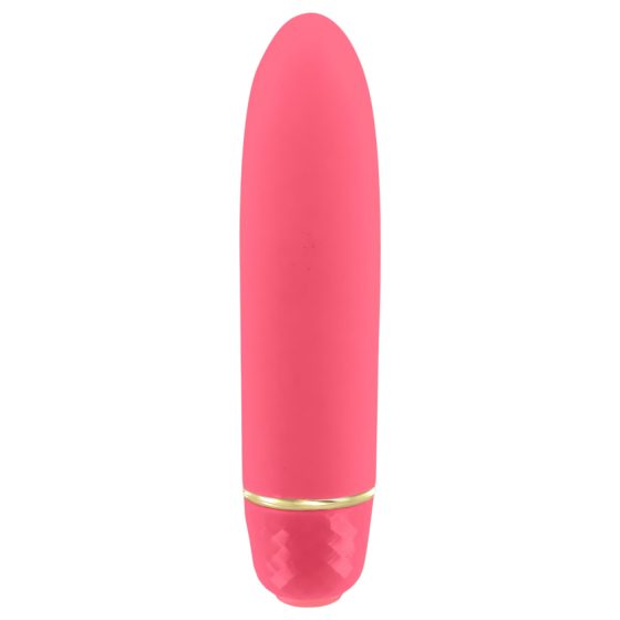 Rianne Essentials Classic Coral Silicone Lipstick Vibrator