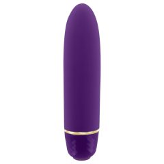   Rianne Essentials Classic Deep - Silicone Lipstick Vibrator (Purple)