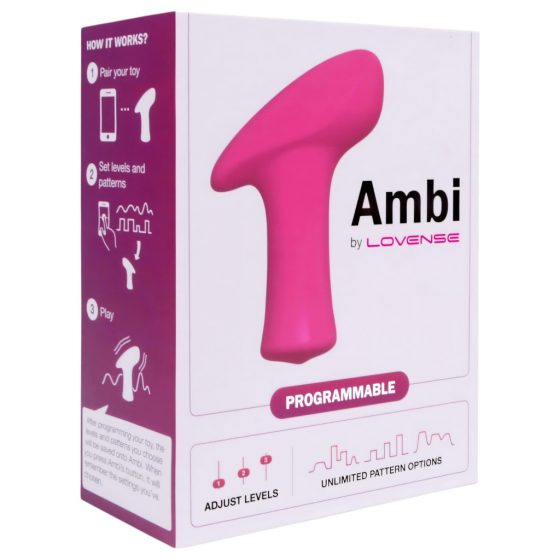 LOVENSE Ambi Smart Dual-Motor Clitoral Vibrator (Pink)