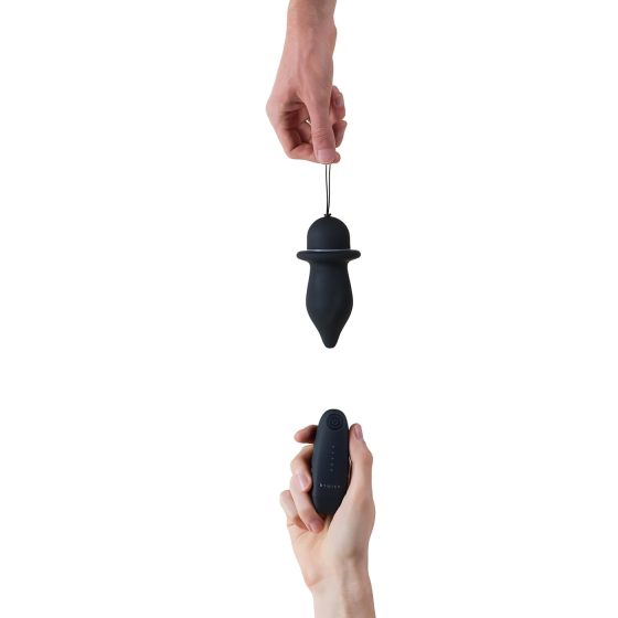 B SWISH Bfilled Classic - remote-controlled anal vibrator (black)