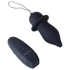   B SWISH Bfilled Classic - remote-controlled anal vibrator (black)