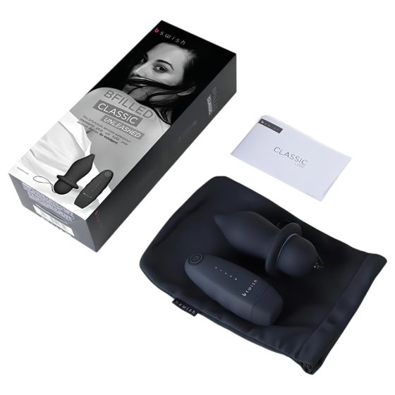 B SWISH Bfilled Classic - Wireless Anal Vibrator (Black)