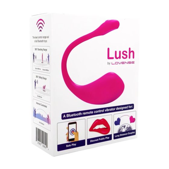 LOVENSE Lush 2 - Smart Vibrating Egg (Pink)