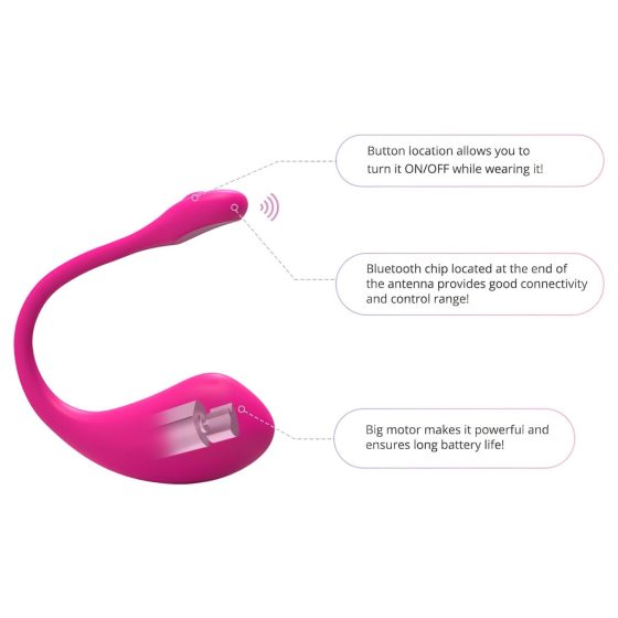 LOVENSE Lush 2 - Smart Vibrating Egg (Pink)