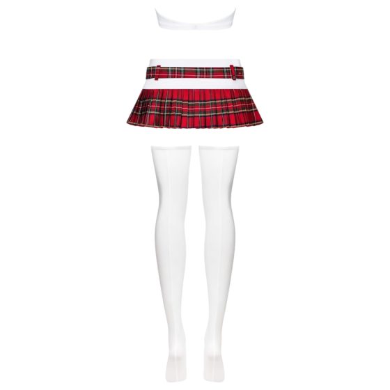 Obsessive Schooly - Schoolgirl Costume Set (6 Pieces)