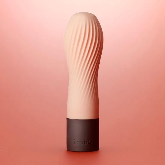 TENGA Iroha Zen - Hanacha Super Soft Silicone Vibrator (Peach)