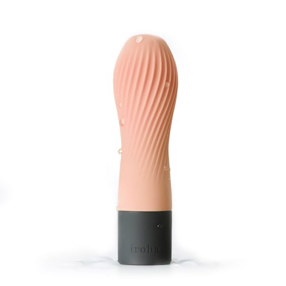 TENGA Iroha Zen - Hanacha Super Soft Silicone Vibrator (Peach)