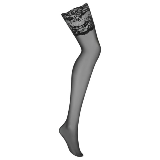 Obsessive 810-STO-1 - Wide Lace Stockings - Black