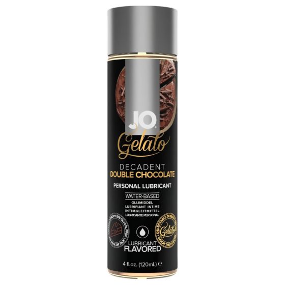 Jo Gelato Double Chocolate - Edible, Water-Based Lubricant (120ml)