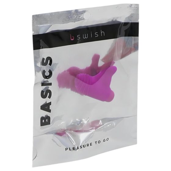 B SWISH Basics - silicone finger vibrator (purple)