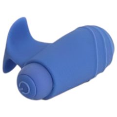 B SWISH Basics - Silicone Finger Vibrator (Blue)